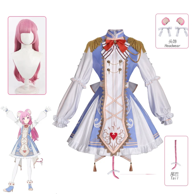 В НАЛИЧИИ PJSK Otori Emu Косплей Костюм Парики Аниме Проект Sekai Платье Лолиты на День святого Валентина Наряды для Хэллоуина для женщин
В НАЛИЧИИ PJSK Otori Emu Косплей Костюм Парики Аниме Проект Sekai Платье Лолиты на День святого Валентина Наряды для Хэллоуина для женщин