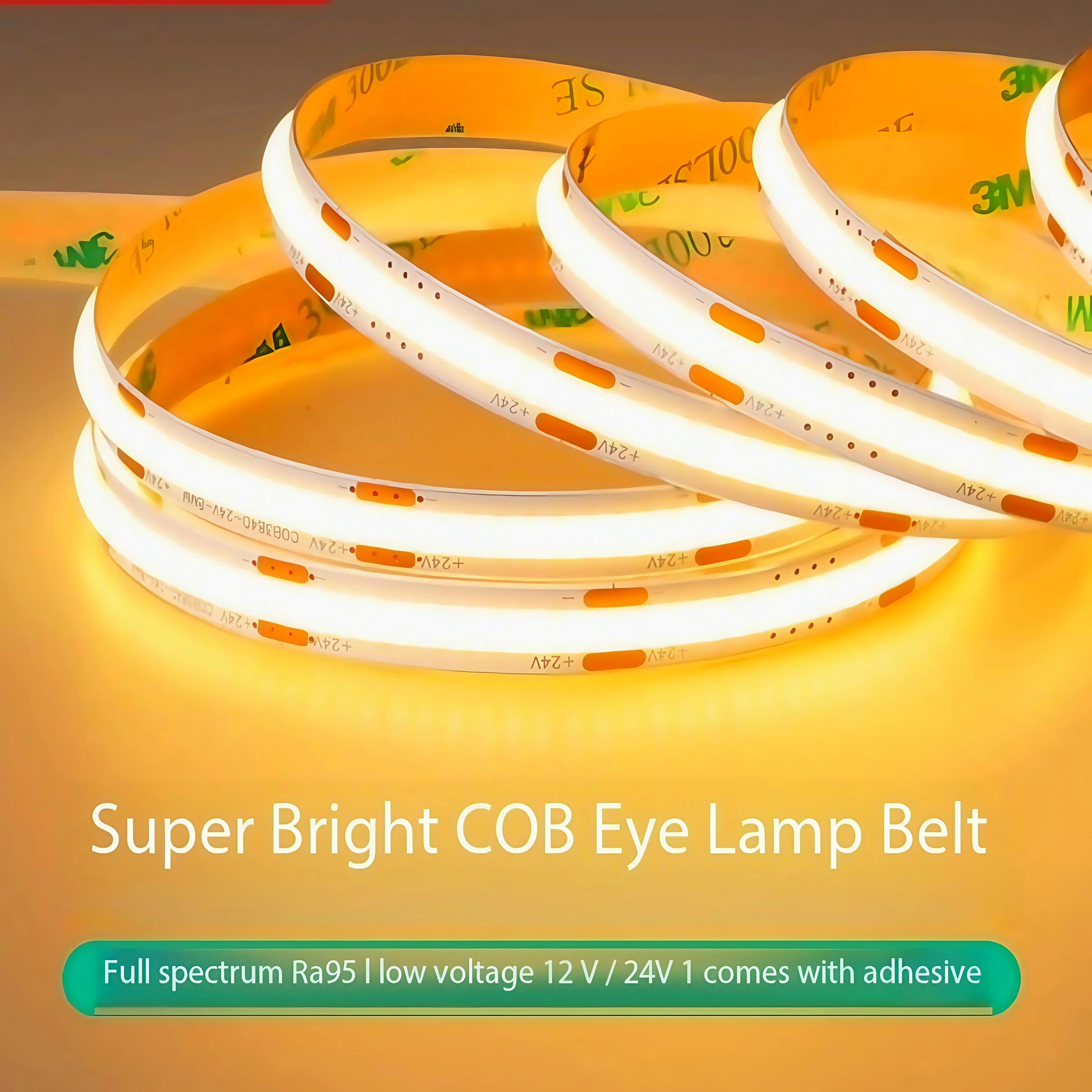 DC 12V 24V FOB COB Strip 320Leds/M Высокая плотность RA90 Белый 3000K 4000K 6000K IP21 Гибкая лента Веревка Светодиодный светильник
DC 12V 24V FOB COB Strip 320Leds/M Высокая плотность RA90 Белый 3000K 4000K 6000K IP21 Гибкая лента Веревка Светодиодный светильник