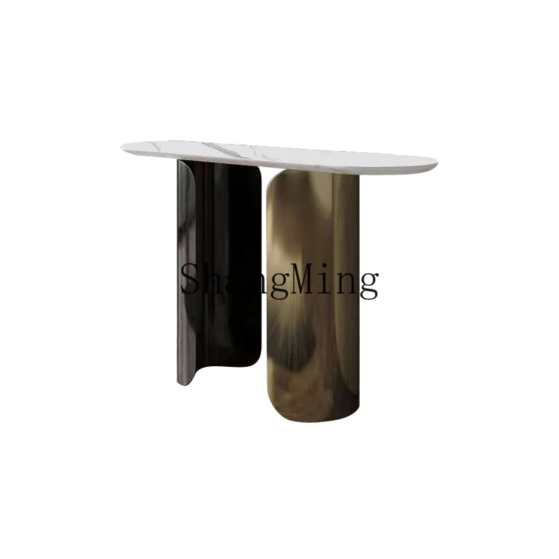CL light luxury against the wall into the entrance creative decoration table into the doorcabinet corridor aisle end view table
CL light luxury against the wall into the entrance creative decoration table into the doorcabinet corridor aisle end view table