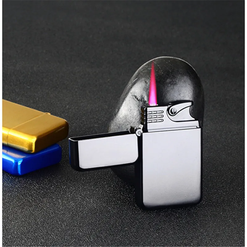 New Flip Up Straight Inflation Windproof Red Flame Electronic Lighter, Personalized and Creative Lighter, Cigarette Accessories
New Flip Up Straight Inflation Windproof Red Flame Electronic Lighter, Personalized and Creative Lighter, Cigarette Accessories