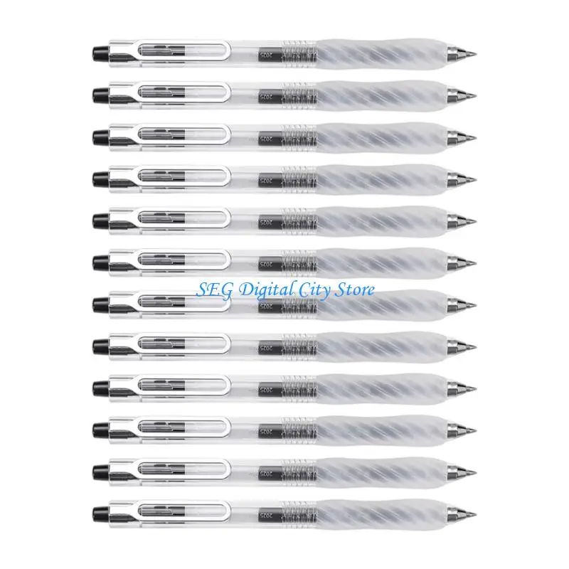 U75B 12PCS Quick Dry Gel Inks Pen Retractable Gel Pen 0.5MM Tip Office Writing Tool
U75B 12PCS Quick Dry Gel Inks Pen Retractable Gel Pen 0.5MM Tip Office Writing Tool