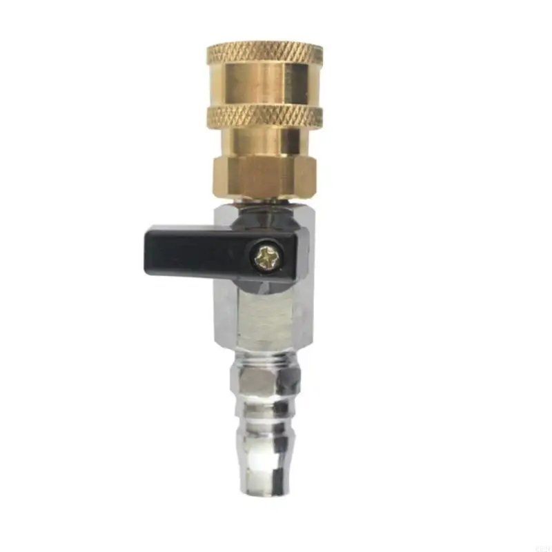 652F Sturdy Staonless Steel Brass 1/4 Inch Compress Air Valves With Quick Coupling Accessory for Air Supply Controlled
652F Sturdy Staonless Steel Brass 1/4 Inch Compress Air Valves With Quick Coupling Accessory for Air Supply Controlled
