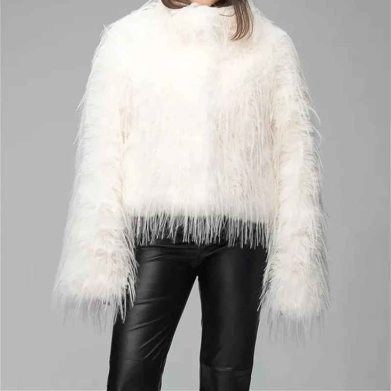 Faux Fur Coats Women Coat Y2k Streetwear Full Sleeve Thick Warm Work Elegant Jackets Open Stitch Outerwear Autumn Winter Jacket
Faux Fur Coats Women Coat Y2k Streetwear Full Sleeve Thick Warm Work Elegant Jackets Open Stitch Outerwear Autumn Winter Jacket