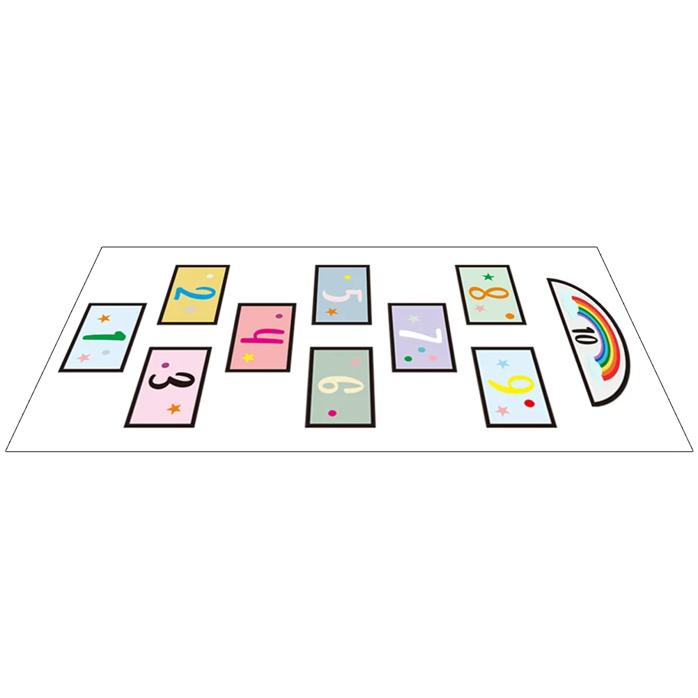 Hopscotch Floor Vision Child's Playroom Decoration Game Decal Applique Paper Stickers Decals Educational Gross Motor Toys
Hopscotch Floor Vision Child's Playroom Decoration Game Decal Applique Paper Stickers Decals Educational Gross Motor Toys