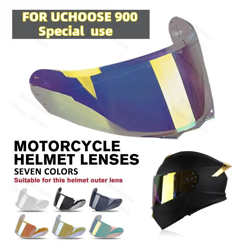 Motorcycle Helmet Visor for UCHOOSE 900 Special use Clear Black Silver Mirror Replacement Lens
Motorcycle Helmet Visor for UCHOOSE 900 Special use Clear Black Silver Mirror Replacement Lens