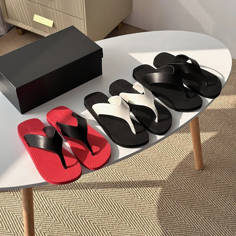 Dave&di Minimalist Women's Shoes Genuine Leather Flip Flops Women's Summer Non Slip Flat Sandals Beach Vacation Outdoor Slippers
Dave&di Minimalist Women's Shoes Genuine Leather Flip Flops Women's Summer Non Slip Flat Sandals Beach Vacation Outdoor Slippers