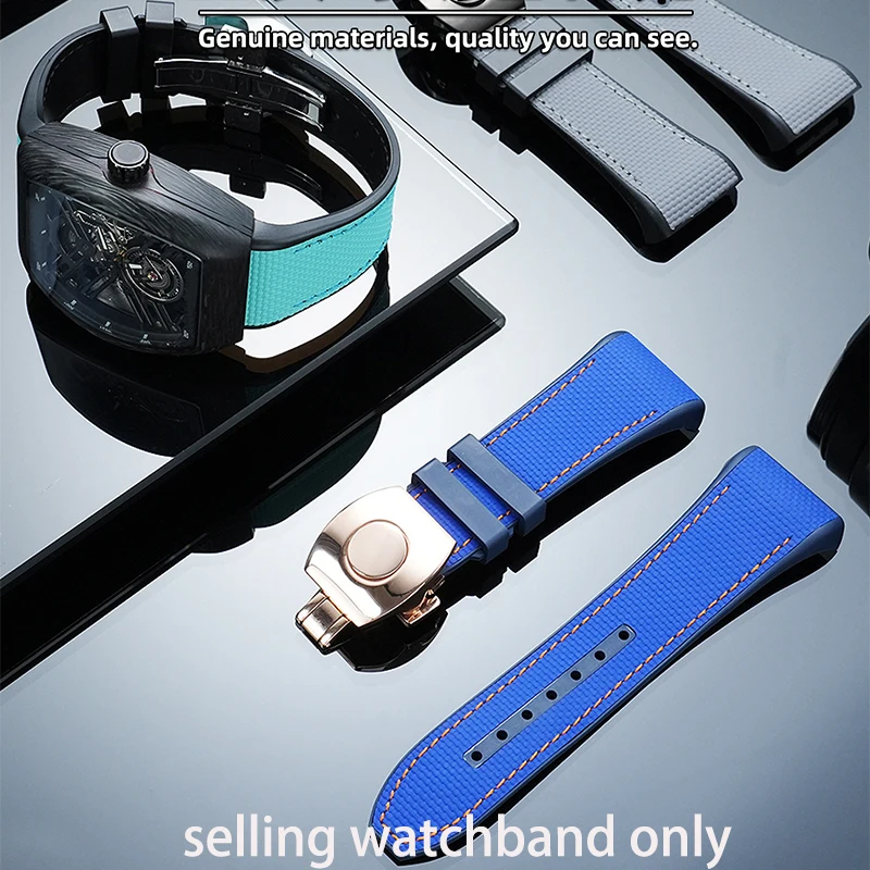 For Famulan Franck Muller Fluororubber Strap FM Famulan V45 Watch Chain Strap Accessories
For Famulan Franck Muller Fluororubber Strap FM Famulan V45 Watch Chain Strap Accessories