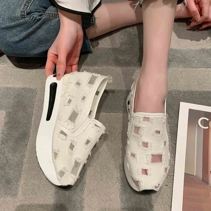 Women's Canvas Mesh Elevator Shoes Height Increasing Slip on Casual Lightweight Soft Versatile Flats
Women's Canvas Mesh Elevator Shoes Height Increasing Slip on Casual Lightweight Soft Versatile Flats