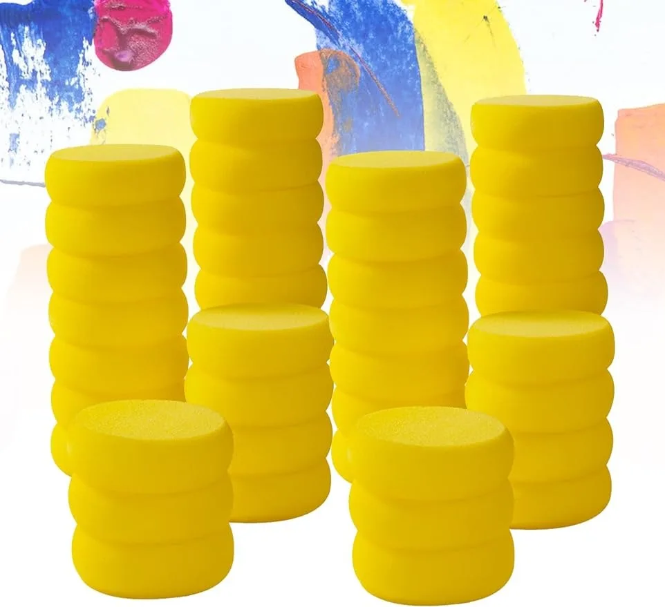 30 Packs New Round Shape Ceramic Foam Throwing Water Absorbing Sponge Sculpture Coloring Clean Pottery Tools Accessories DIY
30 Packs New Round Shape Ceramic Foam Throwing Water Absorbing Sponge Sculpture Coloring Clean Pottery Tools Accessories DIY