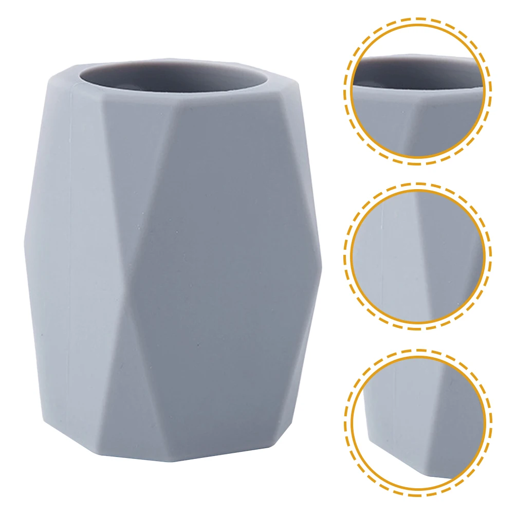 2 Pcs Pen Holder Chic Makeup Organizer Cup Brush Silicone Desk Accessory Material Stylish Design Beautiful
2 Pcs Pen Holder Chic Makeup Organizer Cup Brush Silicone Desk Accessory Material Stylish Design Beautiful