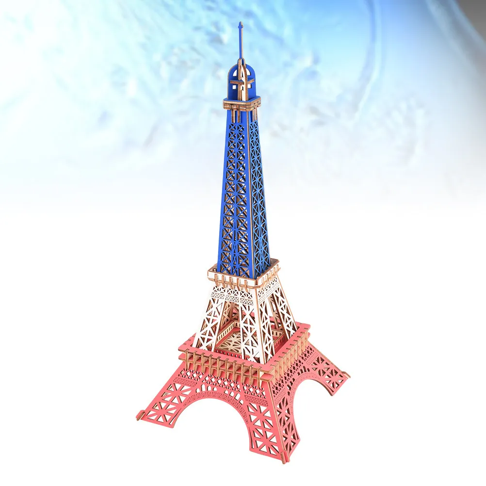 Трехцветная Эйфелева башня, 3D деревянный пазл, развивающая игрушка для детей, DIY, развитие креативности, концентрации, зрительно-моторной координации, пространственного мышления
Трехцветная Эйфелева башня, 3D деревянный пазл, развивающая игрушка для детей, DIY, развитие креативности, концентрации, зрительно-моторной координации, пространственного мышления