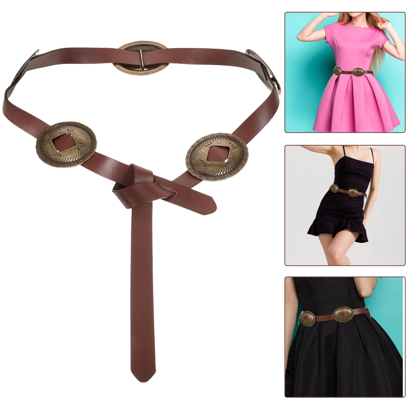 New Arrival Retro Carving Women Belt Coffee Color Adjustable Waistbelt Fashion Accessories For Dresses Long Time Use
New Arrival Retro Carving Women Belt Coffee Color Adjustable Waistbelt Fashion Accessories For Dresses Long Time Use