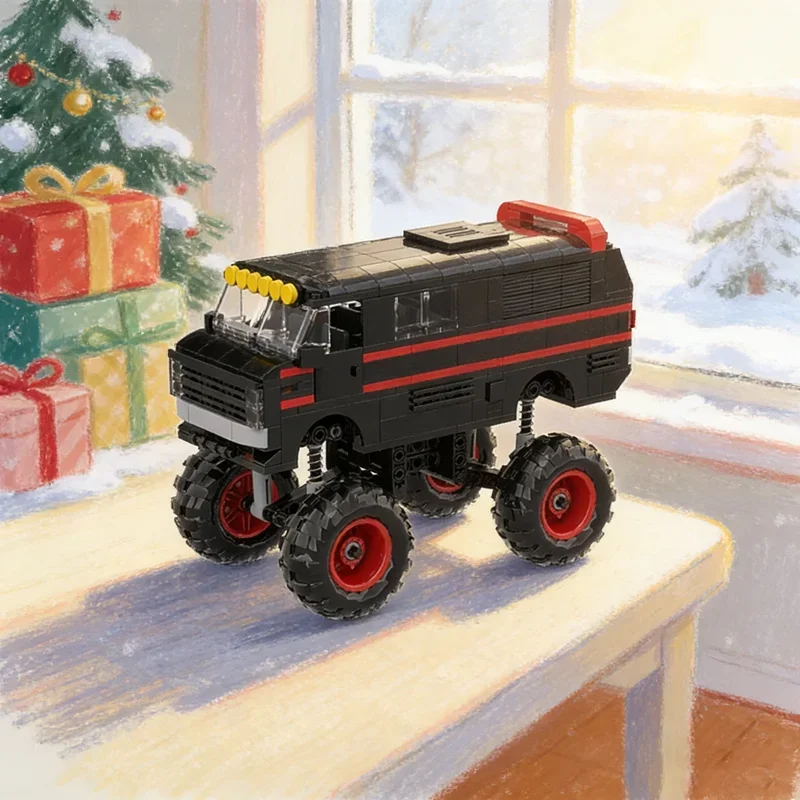 480pcs MOC Cars Monster Truck Van Model Building Blocks Christmas Gifts Architecture Assemble DIY Toy Idea Creative Education
480pcs MOC Cars Monster Truck Van Model Building Blocks Christmas Gifts Architecture Assemble DIY Toy Idea Creative Education