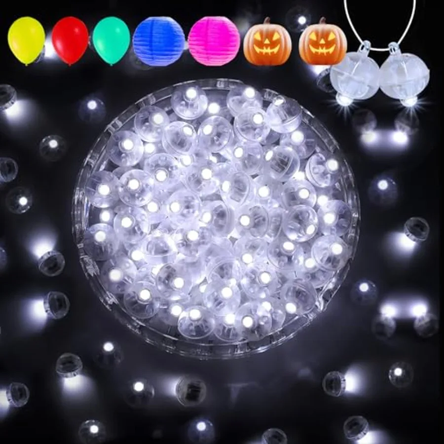 White Balloon Lights with Hook, Long Standby Time, Waterproof Mini Light for Birthday Party Wedding Christmas Halloween Easter
White Balloon Lights with Hook, Long Standby Time, Waterproof Mini Light for Birthday Party Wedding Christmas Halloween Easter