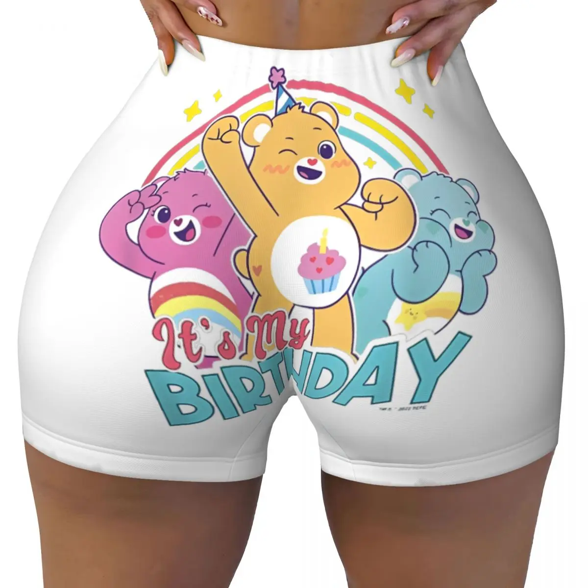 Care Bears Birthday Bear Rainbow Sparkles High Waist Yoga Tight Shorts Woman Fitness Workout Gym Pants
Care Bears Birthday Bear Rainbow Sparkles High Waist Yoga Tight Shorts Woman Fitness Workout Gym Pants
