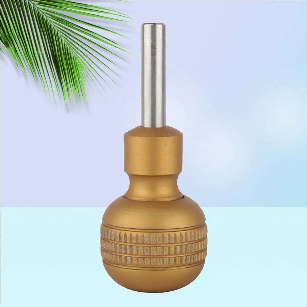 Самоблокирующаяся рукоятка 35 мм из алюминиевого сплава, золотистая, противоскользящая, с четырьмя зубцами, утолщенная, износостойкая, удобная рукоятка для тату-машинок
Самоблокирующаяся рукоятка 35 мм из алюминиевого сплава, золотистая, противоскользящая, с четырьмя зубцами, утолщенная, износостойкая, удобная рукоятка для тату-машинок