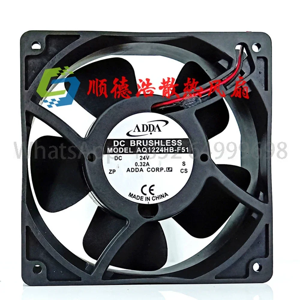 AQ1224HB-F51 IP68 Waterproof Fan New For Adda Humidifier Cooling Fan 120mm 24V DC
AQ1224HB-F51 IP68 Waterproof Fan New For Adda Humidifier Cooling Fan 120mm 24V DC