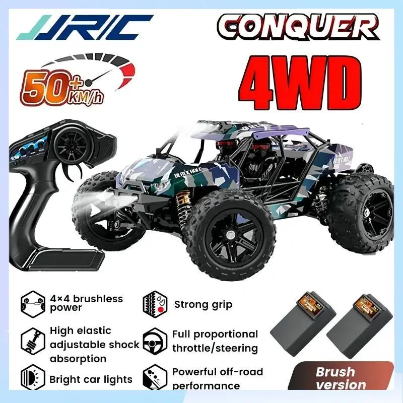 Coche Teledirigido 4x4 Con Control Remoto Para Niños Y Adultos, Vehículo Todoterreno Con Luces LED, Súper Sin Escobillas, 1:14
Coche Teledirigido 4x4 Con Control Remoto Para Niños Y Adultos, Vehículo Todoterreno Con Luces LED, Súper Sin Escobillas, 1:14
