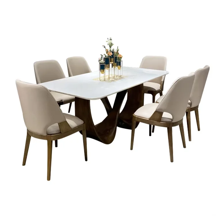 gh-Foshan Turnkey Full Furniture Italian Dining Set Luxury Marble Modern 4 6 Seaters Leather Chairs Luxury Dining Table^
gh-Foshan Turnkey Full Furniture Italian Dining Set Luxury Marble Modern 4 6 Seaters Leather Chairs Luxury Dining Table^