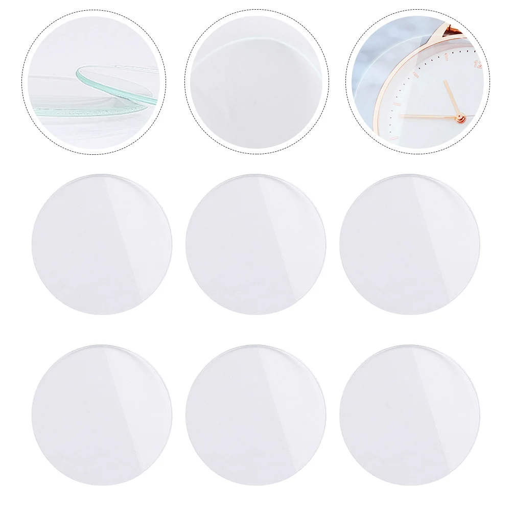 6 Pcs Watch Glass Lens Replacement for Parts Screen Protector
6 Pcs Watch Glass Lens Replacement for Parts Screen Protector
