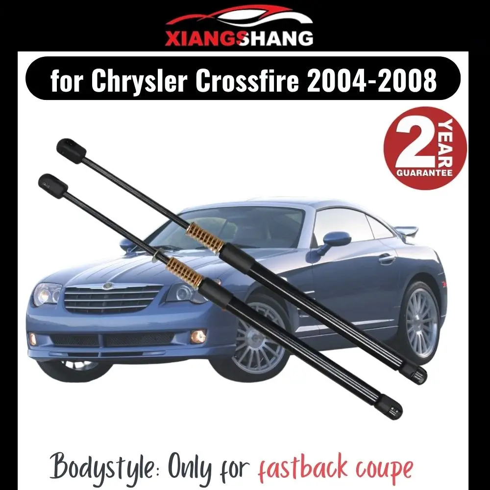 2pcs Rear Tailgate Damper for Chrysler Crossfire Coupe 2004-2008 WITH SPRING Trunk Boot Gas Charged Gas Struts
2pcs Rear Tailgate Damper for Chrysler Crossfire Coupe 2004-2008 WITH SPRING Trunk Boot Gas Charged Gas Struts