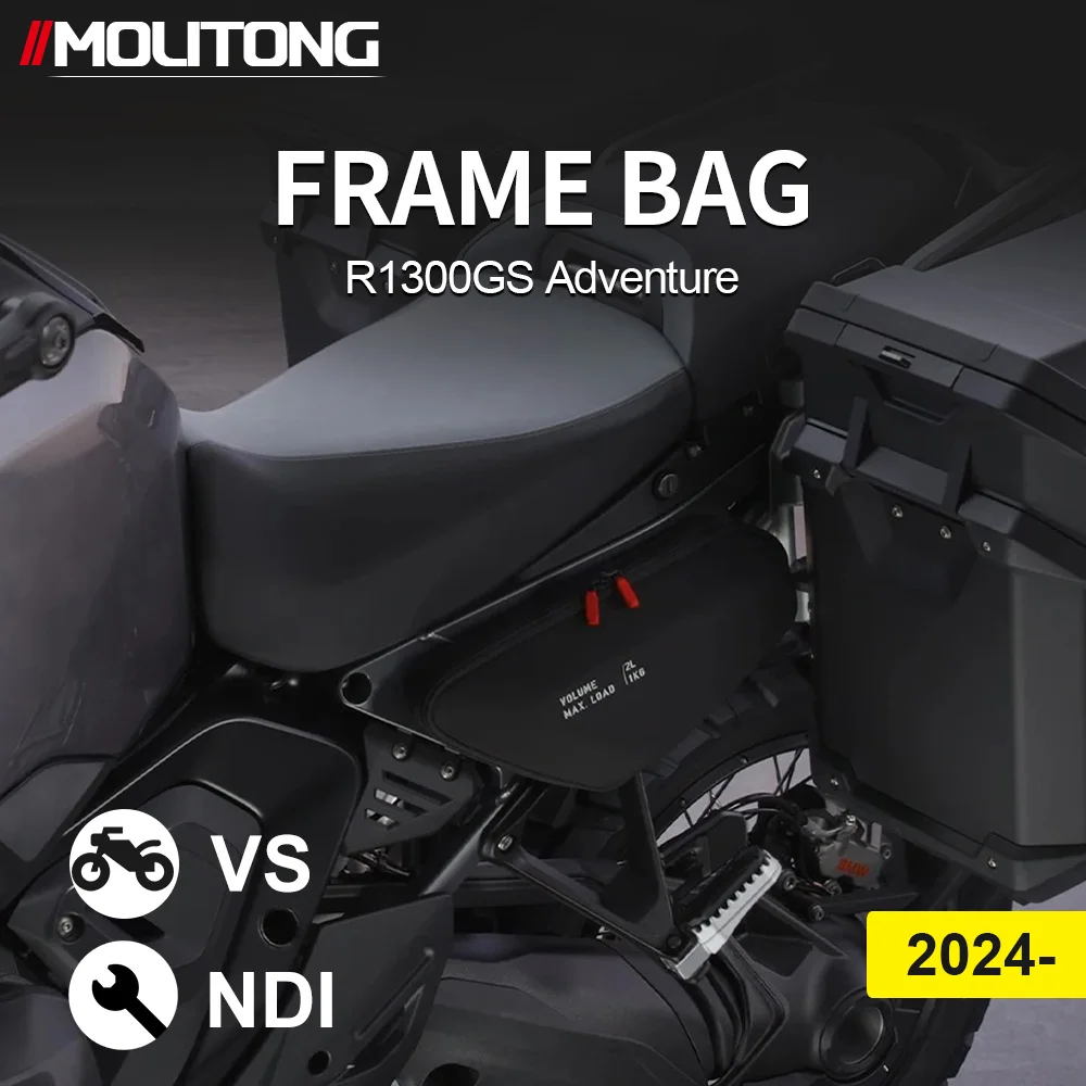 New For BMW R1300GS Adventure R 1300 GSA R1300 GS ADV 2024 2025 Motorcycle Side Frame Bag Storage Package Bags Waterproof Bag
New For BMW R1300GS Adventure R 1300 GSA R1300 GS ADV 2024 2025 Motorcycle Side Frame Bag Storage Package Bags Waterproof Bag