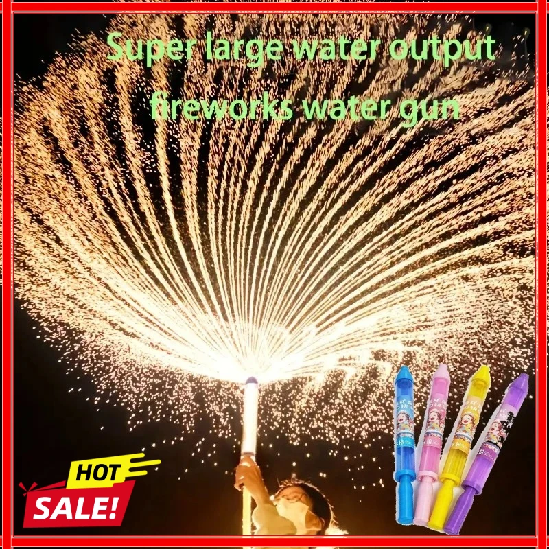 Fireworks Water Gun, Push-Pull Large Capacity Firework Sprayer, Durable Plastic Material, Water Splash Props,New Year Gift
Fireworks Water Gun, Push-Pull Large Capacity Firework Sprayer, Durable Plastic Material, Water Splash Props,New Year Gift