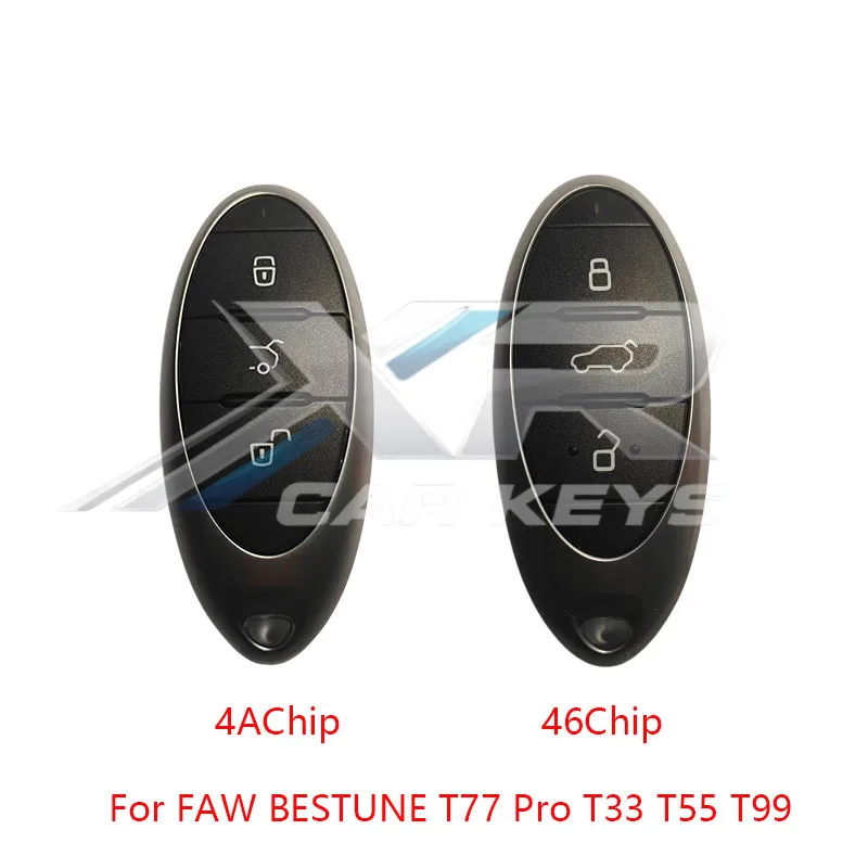 Original 3Buttons 46/4AChip Remote Control Key for FAW BESTUNE T77 Pro T33 T55 T99 Car Smart Remote Key
Original 3Buttons 46/4AChip Remote Control Key for FAW BESTUNE T77 Pro T33 T55 T99 Car Smart Remote Key