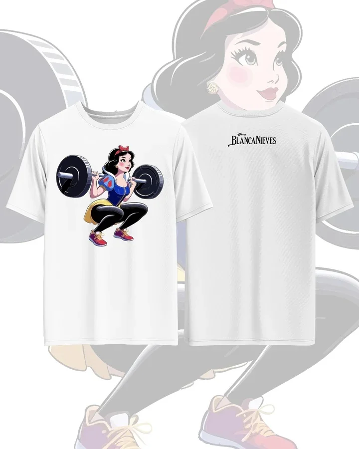 Disney Snow White Fitness Printed Pure Cotton T-shirt for Men and Women Fashion Short Sleeve Tees Spring/Summer New Collection
Disney Snow White Fitness Printed Pure Cotton T-shirt for Men and Women Fashion Short Sleeve Tees Spring/Summer New Collection