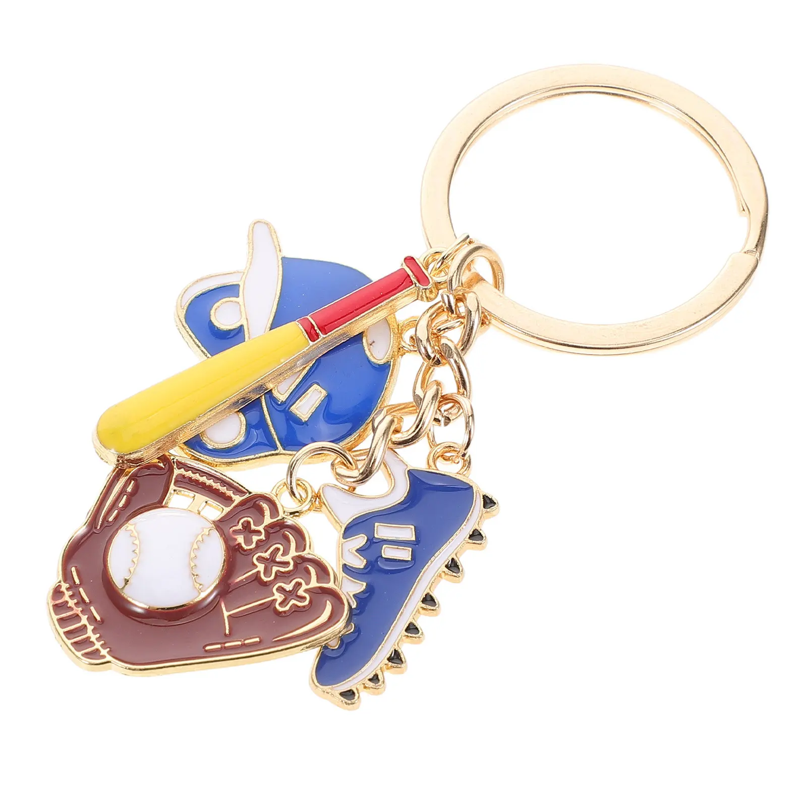 Декоративный брелок для ключей в виде бейсбольной биты и мяча из цинкового сплава, миниатюрный, для спортсменов, клубов, путешествий, повседневного использования, в спортивном стиле
Декоративный брелок для ключей в виде бейсбольной биты и мяча из цинкового сплава, миниатюрный, для спортсменов, клубов, путешествий, повседневного использования, в спортивном стиле