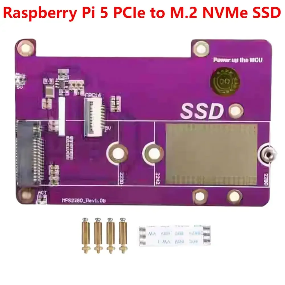 Твердотельный накопитель для Raspberry Pi 5 PCIe на M.2 NVMe SSD, поддержка Gen3 PCIE M.2 NVME 2280 2230 2242 SSD HAT для Raspberry Pi 5
Твердотельный накопитель для Raspberry Pi 5 PCIe на M.2 NVMe SSD, поддержка Gen3 PCIE M.2 NVME 2280 2230 2242 SSD HAT для Raspberry Pi 5