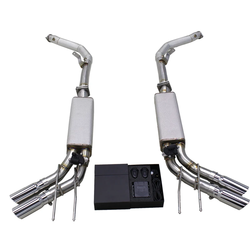 Auto Valvetronic Exhaust Muffler For Mercedes-Benz G63 AMG W463 2013-2019 Stainless Steel Downpipe Catback Exhaust System
Auto Valvetronic Exhaust Muffler For Mercedes-Benz G63 AMG W463 2013-2019 Stainless Steel Downpipe Catback Exhaust System