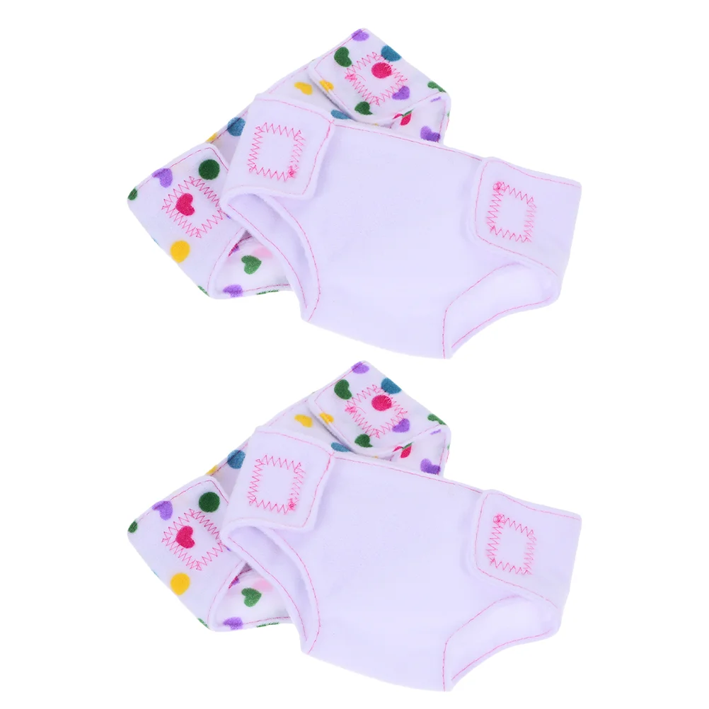 4 Pcs Cloth Diapers Mini Dollhouse Accessories for Dolls Reborn Baby Girls Toys Clothes Clothing
4 Pcs Cloth Diapers Mini Dollhouse Accessories for Dolls Reborn Baby Girls Toys Clothes Clothing