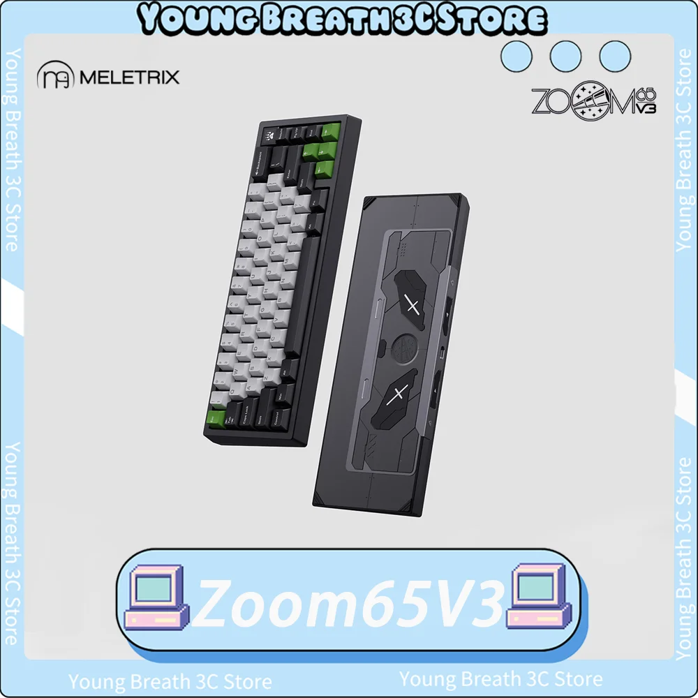 Комплекты механической клавиатуры Meletrix Zoom65V3, трехрежимная беспроводная клавиатура, комплект клавиатуры из алюминиевого сплава, аксессуары для ПК, подарок
Комплекты механической клавиатуры Meletrix Zoom65V3, трехрежимная беспроводная клавиатура, комплект клавиатуры из алюминиевого сплава, аксессуары для ПК, подарок
