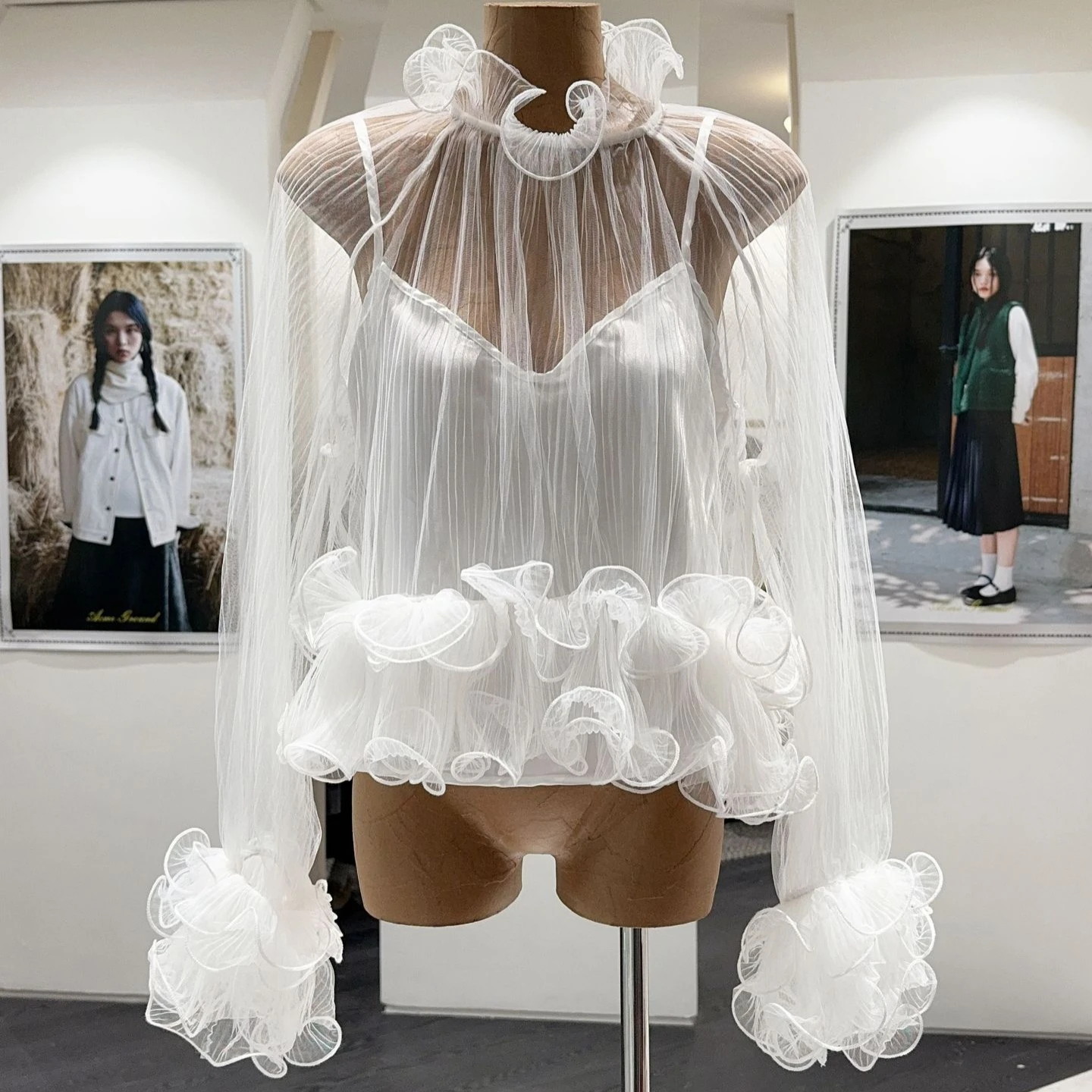 Faionable Me Splice Long Sve Stand Collar Women's Top Commute Sle Loose Fit round Ne Regular Length Single Piece
Faionable Me Splice Long Sve Stand Collar Women's Top Commute Sle Loose Fit round Ne Regular Length Single Piece