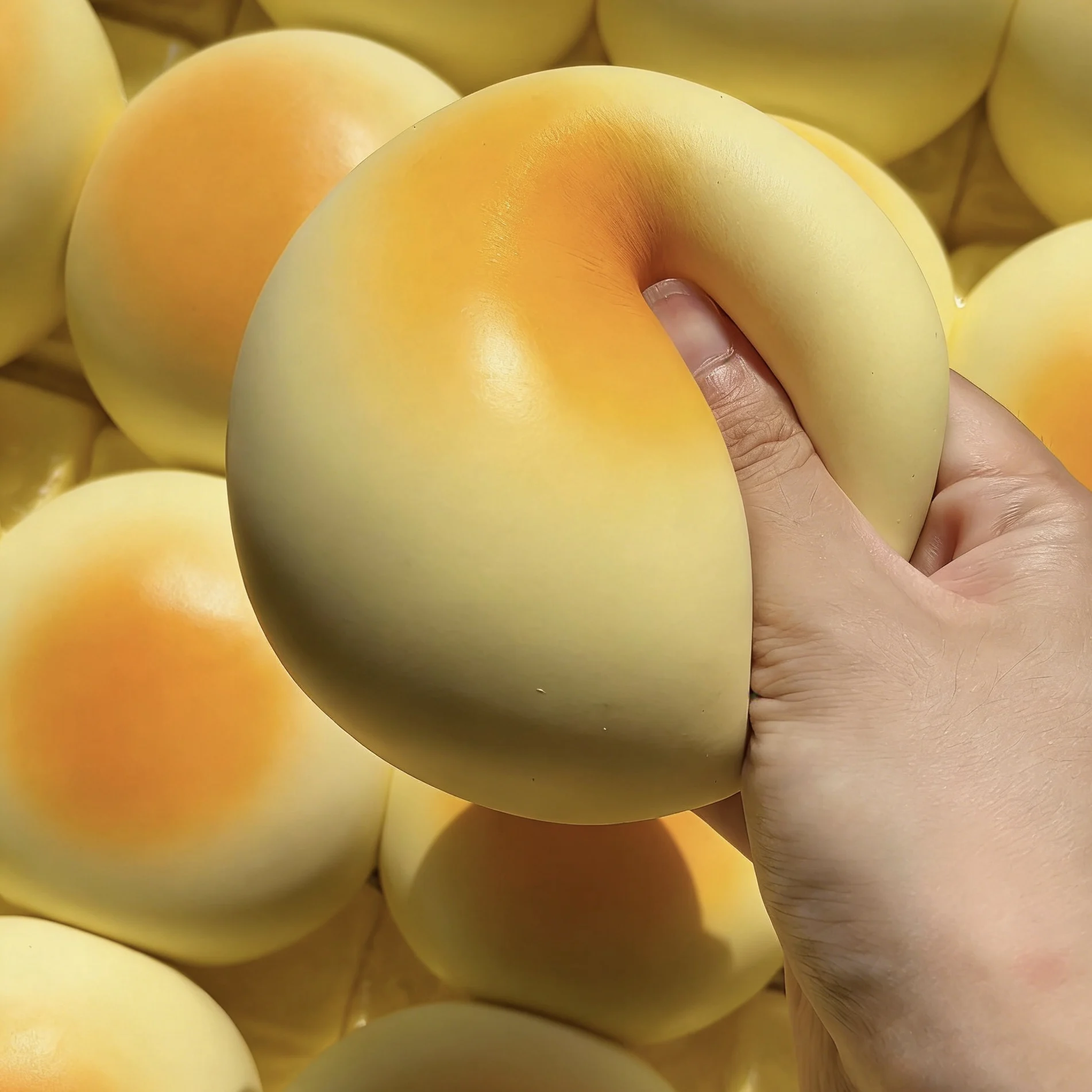 2 PCS Simulation milk bread Squeeze Taba Squishy Toy Safety and health Food-grade silicone material Squeeze Toy Soft Relief Slow
2 PCS Simulation milk bread Squeeze Taba Squishy Toy Safety and health Food-grade silicone material Squeeze Toy Soft Relief Slow