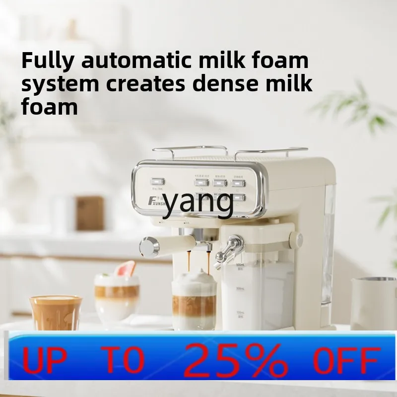 Lhh household small coffee machine semi-automatic latte full self-steam milk foam
Lhh household small coffee machine semi-automatic latte full self-steam milk foam