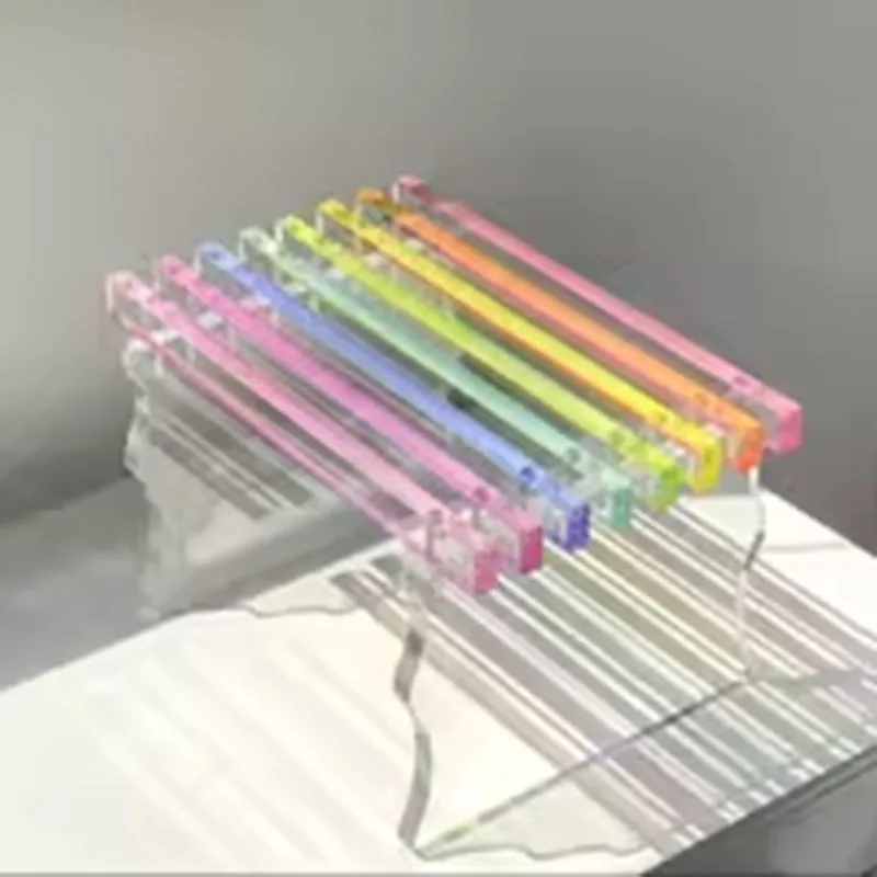 [NEW!ABAG】 Nordic Style Acrylic Rainbow Transparent Stool-Home Use Entryway Shoe Bench, For Bedroom And Balcony Furniture
[NEW!ABAG】 Nordic Style Acrylic Rainbow Transparent Stool-Home Use Entryway Shoe Bench, For Bedroom And Balcony Furniture