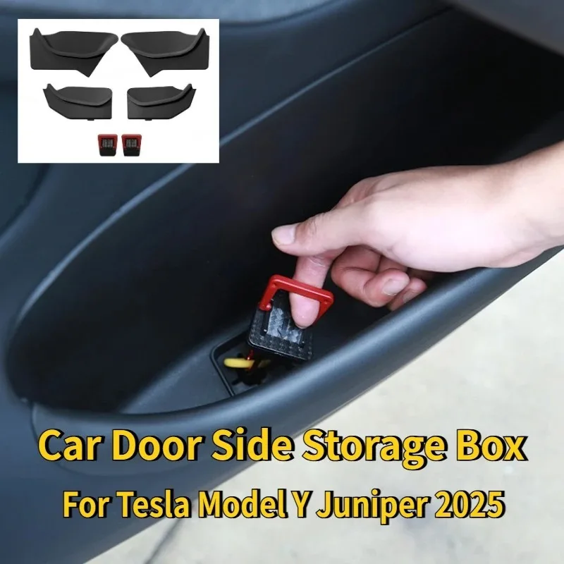 Door Side Storage Box for Tesla Model Y Juniper 2025 Handle Pocket Armrest Driver Passenger Storage Tray Container Organizer
Door Side Storage Box for Tesla Model Y Juniper 2025 Handle Pocket Armrest Driver Passenger Storage Tray Container Organizer