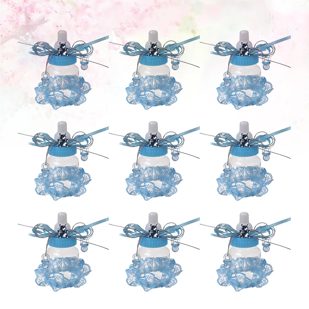 12pcs Creative Milk Bottle Candy Storage Holder Transparent Candy Box Adorable Shower Candy Boxes (Blue)
12pcs Creative Milk Bottle Candy Storage Holder Transparent Candy Box Adorable Shower Candy Boxes (Blue)