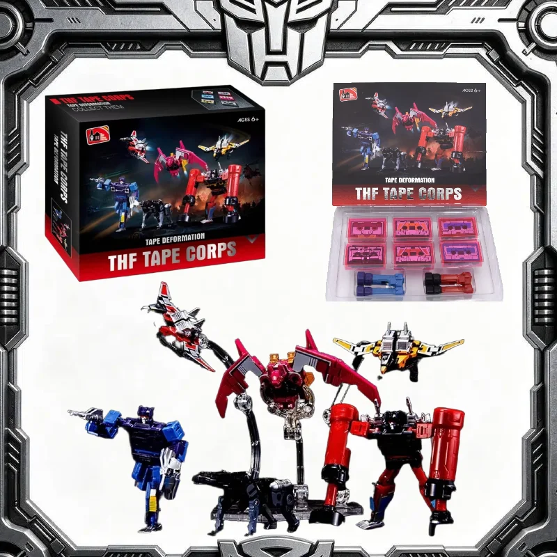 【IN STOCK】THF Tape Corps Soundwave Six‑Tape Troop G1 KO Version Collection Model Action Figure Boys Toys Gifts
【IN STOCK】THF Tape Corps Soundwave Six‑Tape Troop G1 KO Version Collection Model Action Figure Boys Toys Gifts