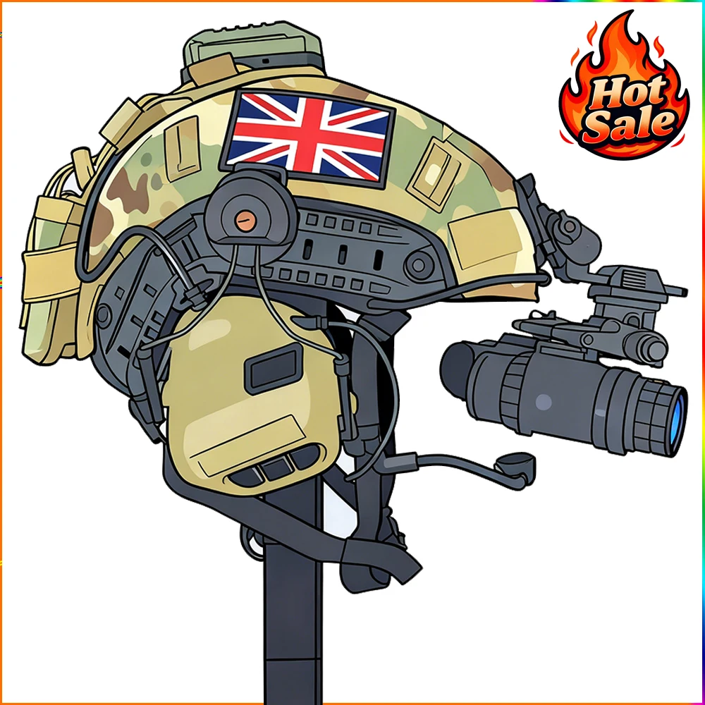 Airsoft Battle Helmet Full Set Tactical Military Gear Protective Combat Equipment Cosplay Camouflage CS Battle Accessories Army
Airsoft Battle Helmet Full Set Tactical Military Gear Protective Combat Equipment Cosplay Camouflage CS Battle Accessories Army