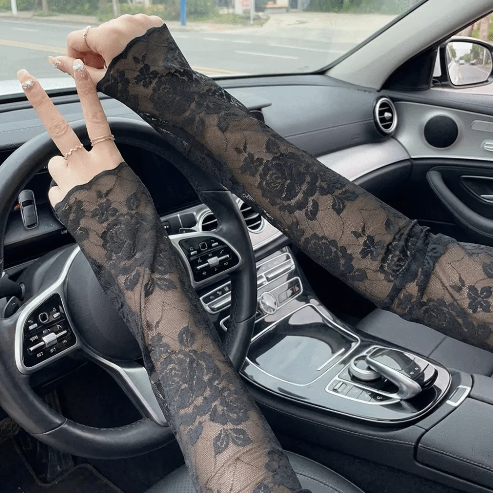 1 Pair Fashion UV Protection Arm Sleeves Long Breathable Lace Arm Sleeve Sun Protection Arm Cover Sports
1 Pair Fashion UV Protection Arm Sleeves Long Breathable Lace Arm Sleeve Sun Protection Arm Cover Sports
