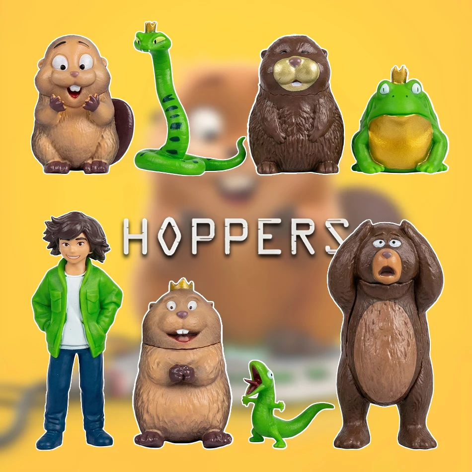 8Pcs/Set New Hot Anime Hoppers Beaver Mabel PVC Collection Figurine Desktop Decoration Trendy Model Toy Gift For Kid Family Fans
8Pcs/Set New Hot Anime Hoppers Beaver Mabel PVC Collection Figurine Desktop Decoration Trendy Model Toy Gift For Kid Family Fans