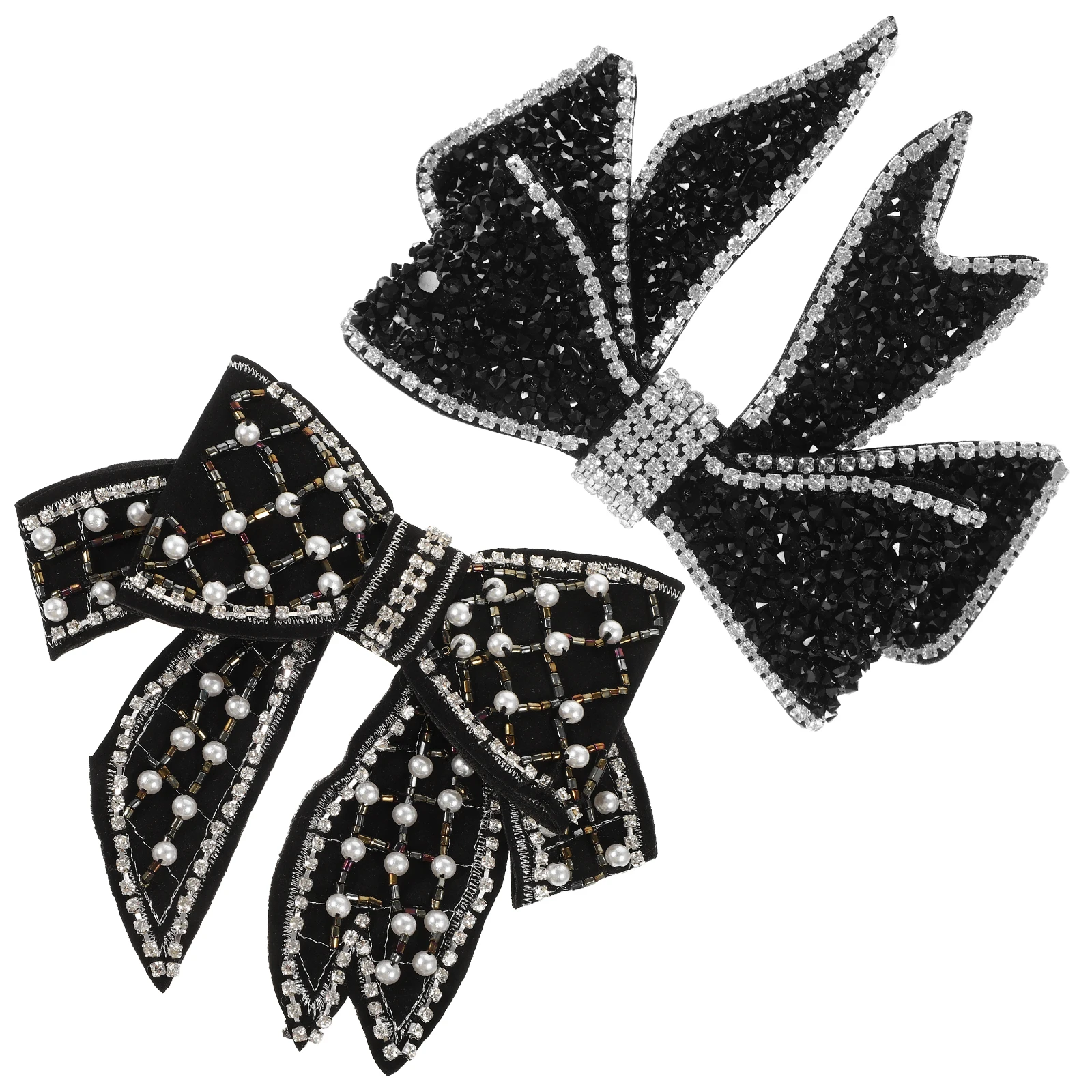 2pcs Delicate Rhinestone Bow Hair Clips Strong Hold Bowknot Barrettes For Wedding Bridal Party Girls Kids Hair Accessories
2pcs Delicate Rhinestone Bow Hair Clips Strong Hold Bowknot Barrettes For Wedding Bridal Party Girls Kids Hair Accessories