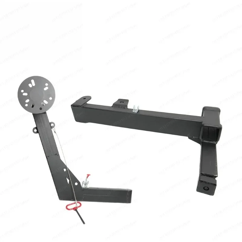 Off Road Universal Spare Tire Rack, Square Receiver Mount Bracket, Foldable Pull-out for Trailer Truck
Off Road Universal Spare Tire Rack, Square Receiver Mount Bracket, Foldable Pull-out for Trailer Truck