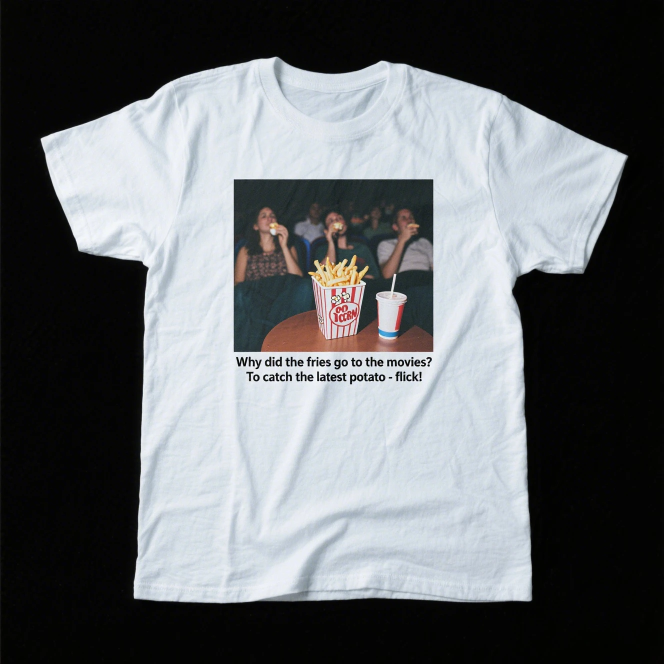 Футболка с графическим принтом «Картофель фри» Летняя роскошная брендовая мужская и женская футболка из чистого хлопка с коротким рукавом Уличная мода
Футболка с графическим принтом «Картофель фри» Летняя роскошная брендовая мужская и женская футболка из чистого хлопка с коротким рукавом Уличная мода