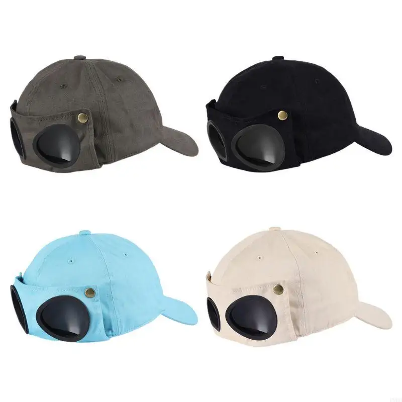 Baseball Hat with Goggles Sunglasses Adjustable Soft Curved Baseball Hat Hip Hop Hats For Men Women Unisex
Baseball Hat with Goggles Sunglasses Adjustable Soft Curved Baseball Hat Hip Hop Hats For Men Women Unisex