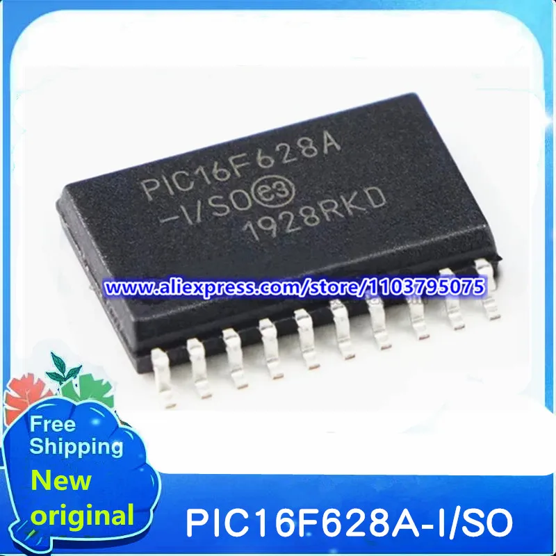 Новый оригинальный 10 шт. ~ 100 шт./лот PIC16F628A-I/SO PIC16F628A PIC16F628A-ISO SOP18
Новый оригинальный 10 шт. ~ 100 шт./лот PIC16F628A-I/SO PIC16F628A PIC16F628A-ISO SOP18