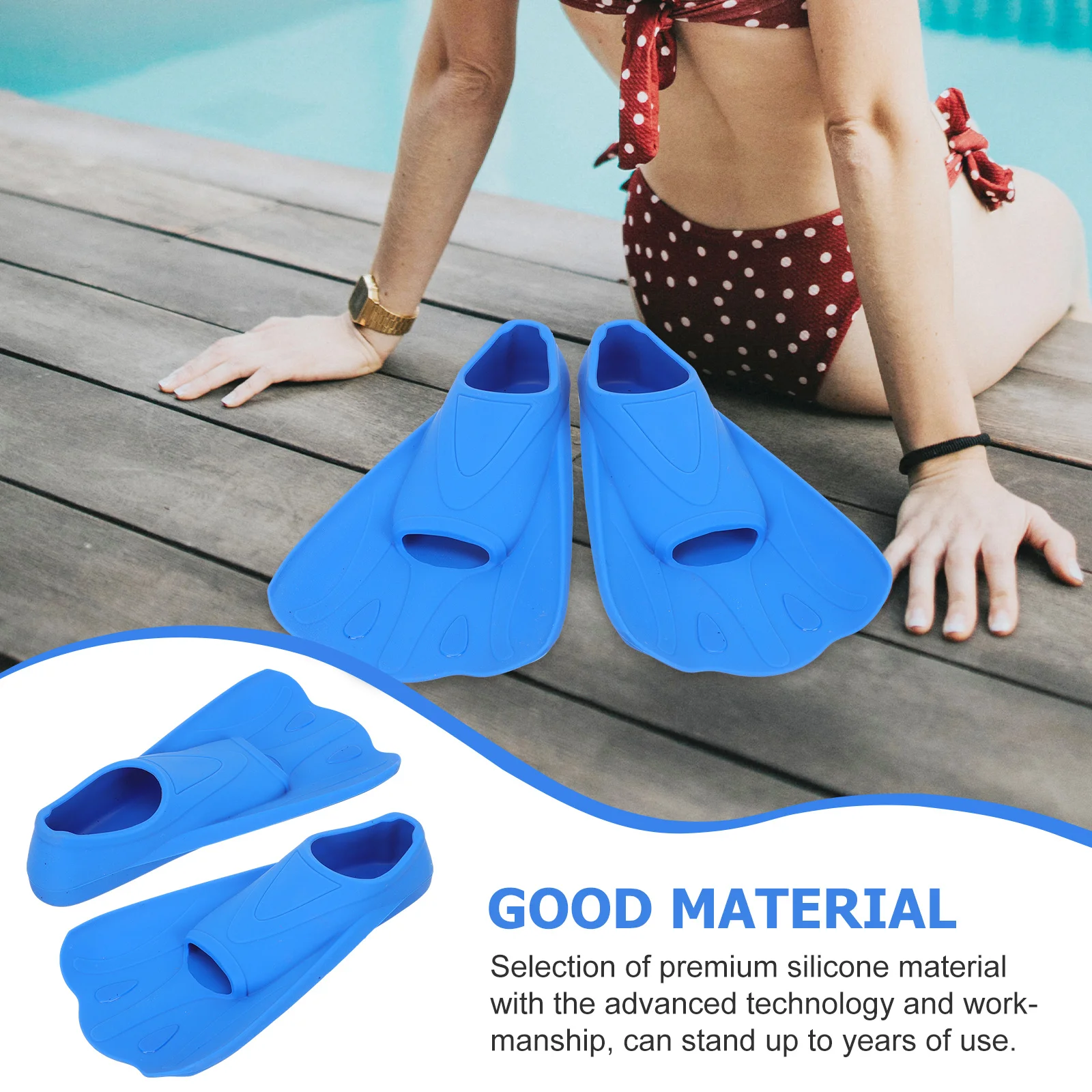 1pcs 1 Pair Silicone Swimming Fins Kids Diving Gear Swim Flippers For Snorkeling Training Dive Accessories Open Heel Fins
1pcs 1 Pair Silicone Swimming Fins Kids Diving Gear Swim Flippers For Snorkeling Training Dive Accessories Open Heel Fins